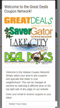 Mobile Screenshot of greatdealsmagazine.net